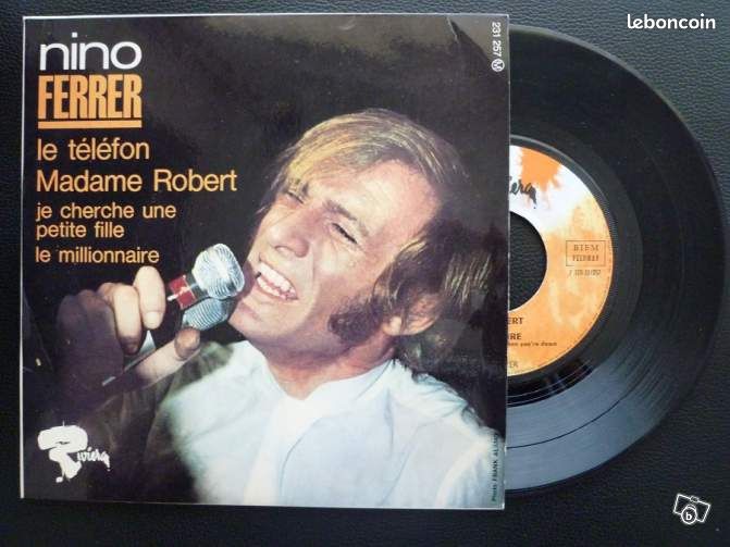 E.p 4 titres de nino ferrer " le telefon " (image 1)