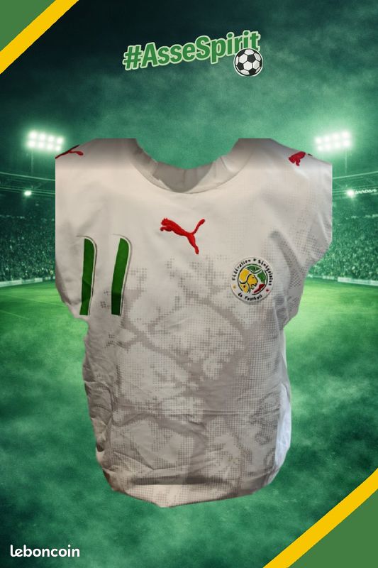 Maillot Rétro FC Sochaux-Montbéliard Domicile 2009-2010 - N°25 FOU DIL (taille XL)
