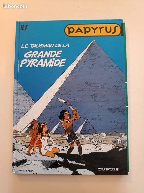 BD Papyrus tome 21 édition avec jeux de société (image 1)