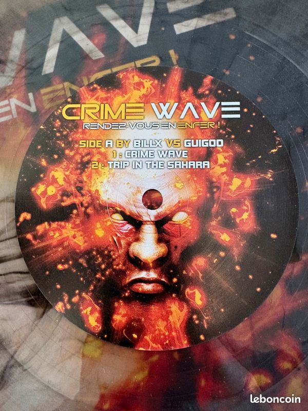 Vinyle Billx vs Guigoo - Crime Wave (image 4)