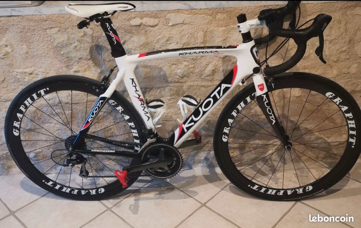 Potence Kuota Katch Carbone/alliage 110mm – Route Aero, 4 Boulons, Diamètre 31.8
