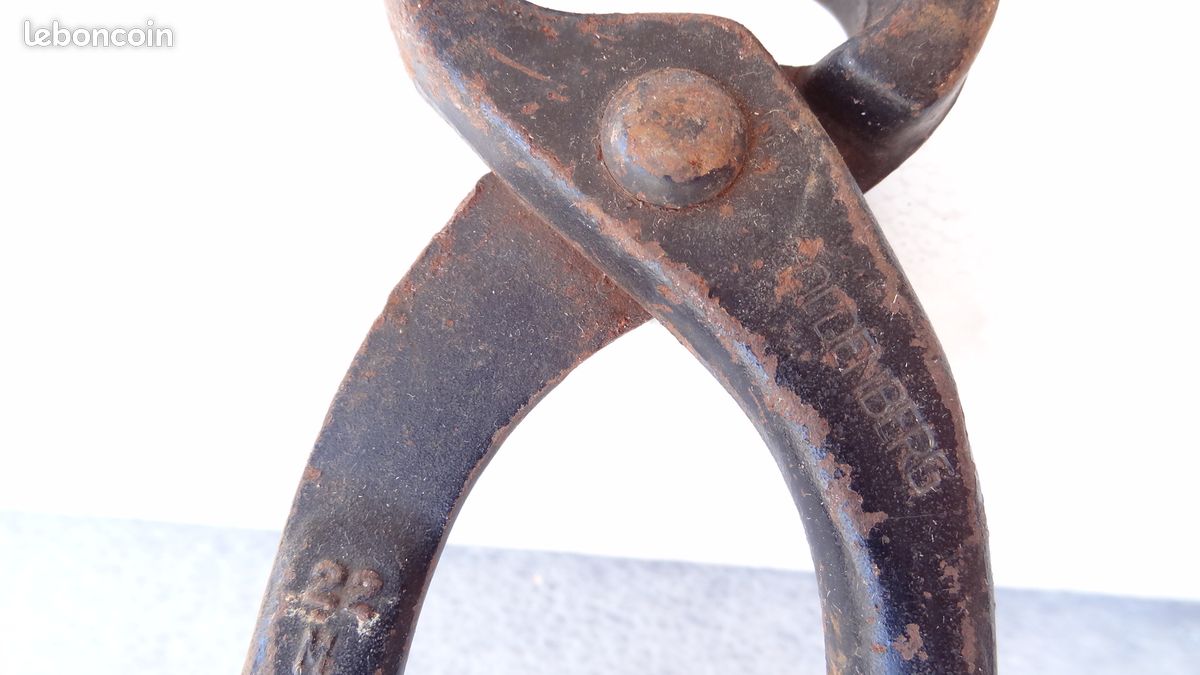 ✅🌹✅Ancien pince coupante tenaille - goldenberg n°22 (image 3)