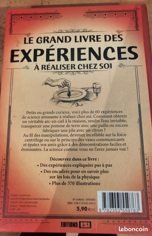 Livre grand experience (image 2)