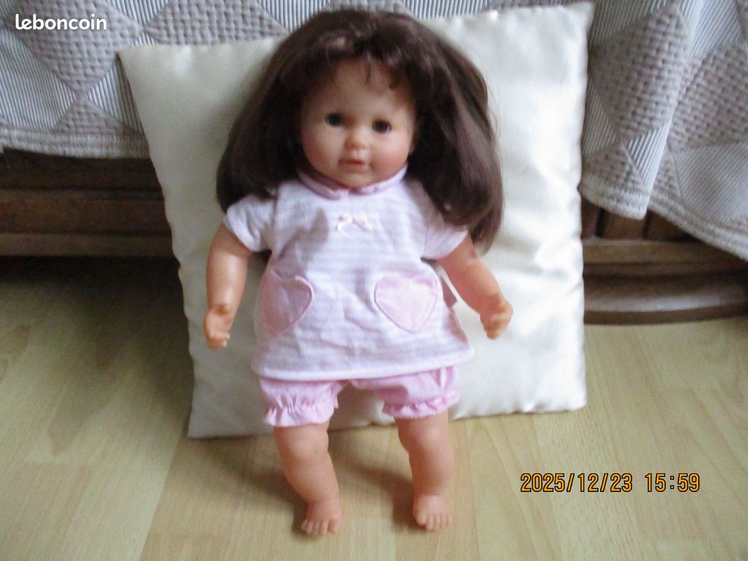 Poupée Corolle 20 cm - Robe rose imprimée fleuri et son panty assorti - Jeux & Jouets