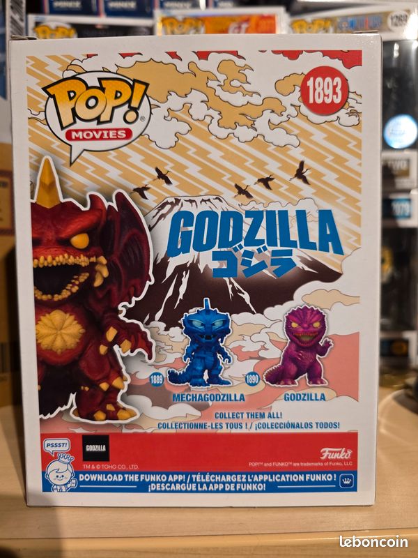 Funko pop 1893 DESTOROYAH Godzilla - Collection
