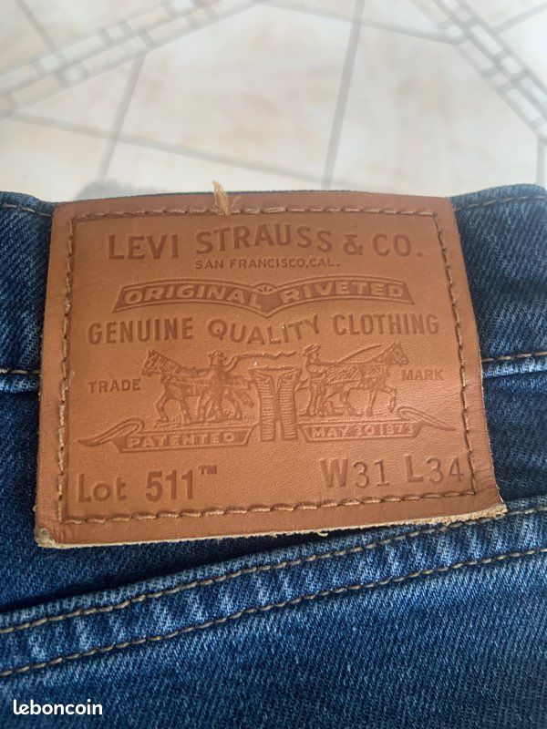 Jean Levis 511 W31L34 (image 2)
