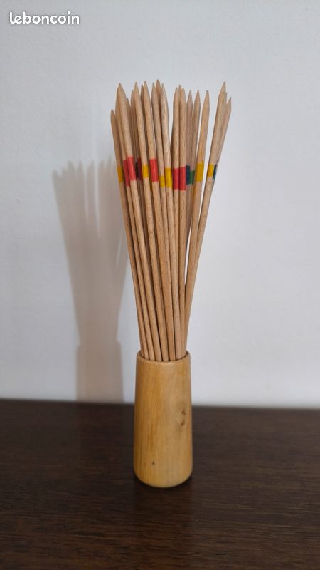 Jeu de Mikado en bois (image 1)