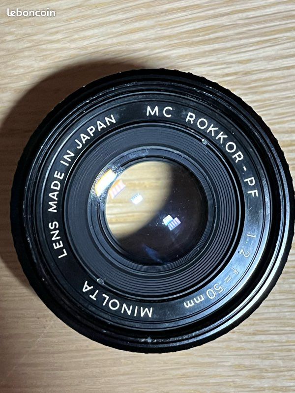 Minolta MC Rokkor-PF 50mm f/1:2 – objectif vintage lumineux – à lire (image 2)