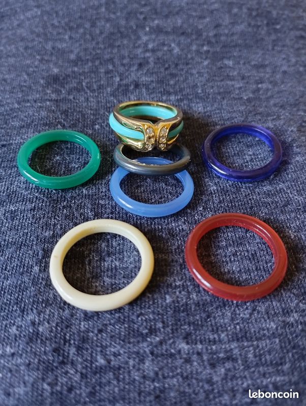 Bague avec anneau changeable 17,3 mm neuve (image 2)