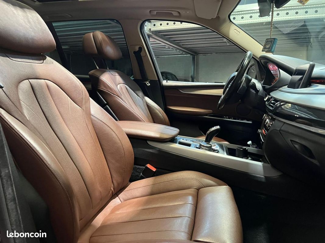 BMW X5 Exclusive - sDrive 25d -7pl F15 - TO - SUIVI - H/K - CAM 360° - HUD - SIEGES CHAUFFAN (image 18)