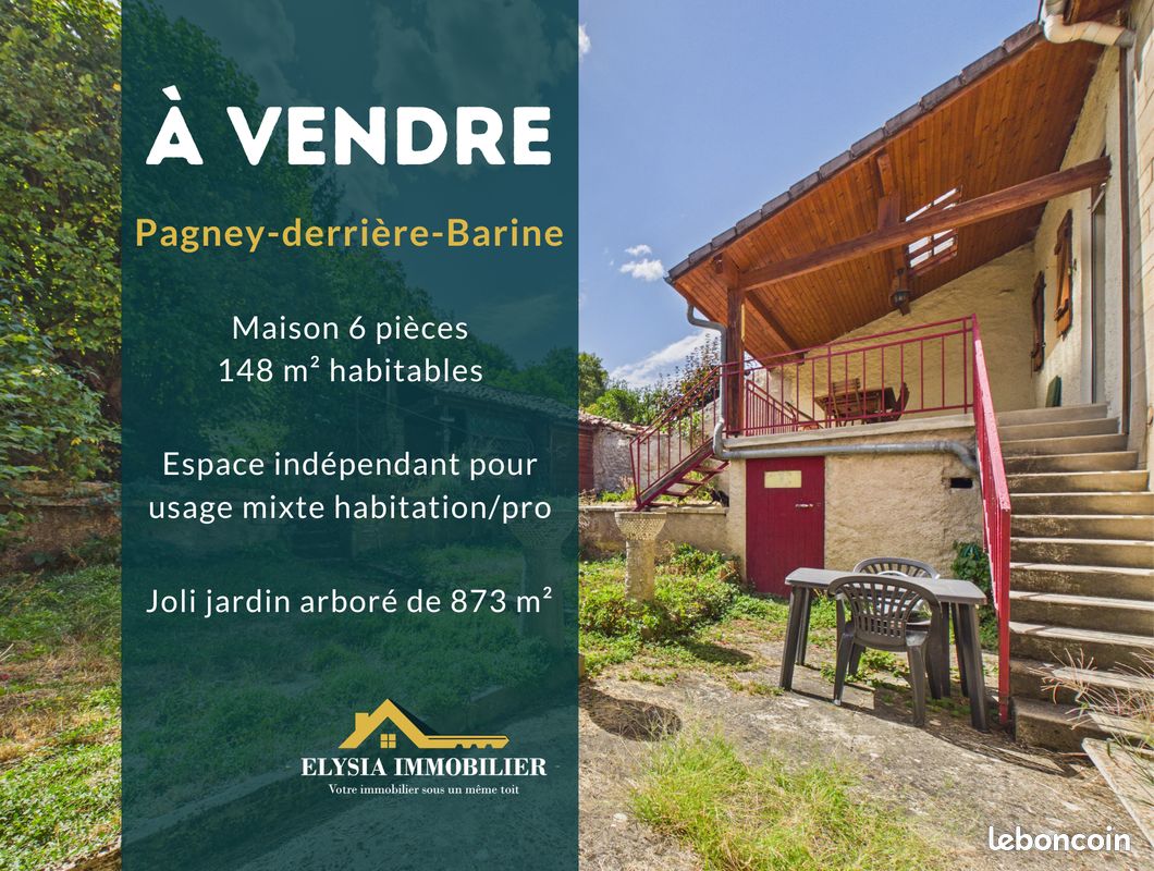Maison 6 pièces 148 m² · à Pagney-Derrière-Barine · 148 m² · 217 000 €