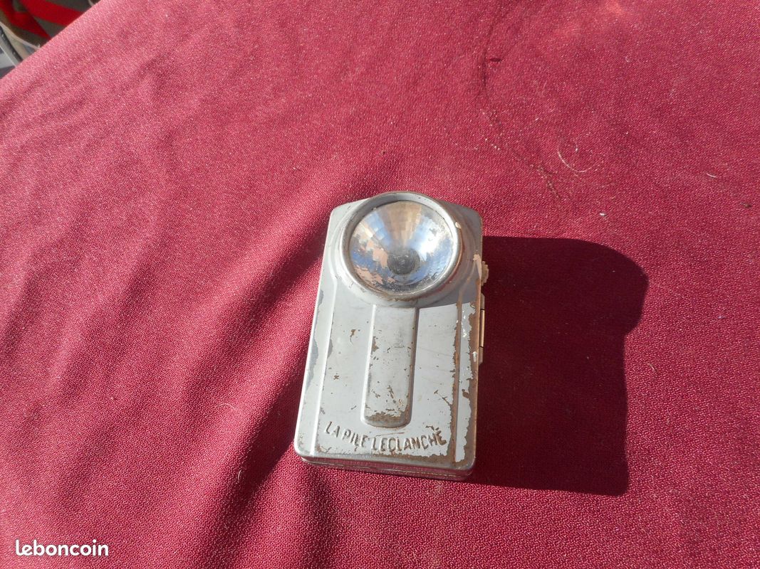 Lampe De Poche Signalisation Leclanché - Vintage - Fonctionne