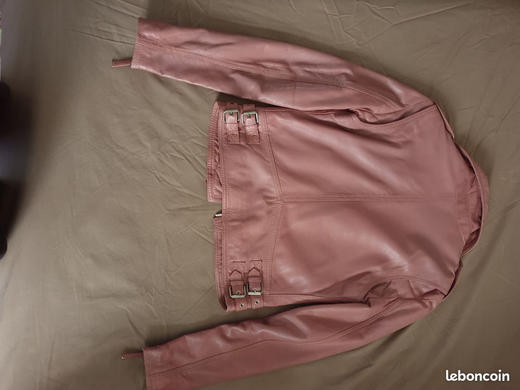 Perfecto cuir rose Montesquieu (image 2)