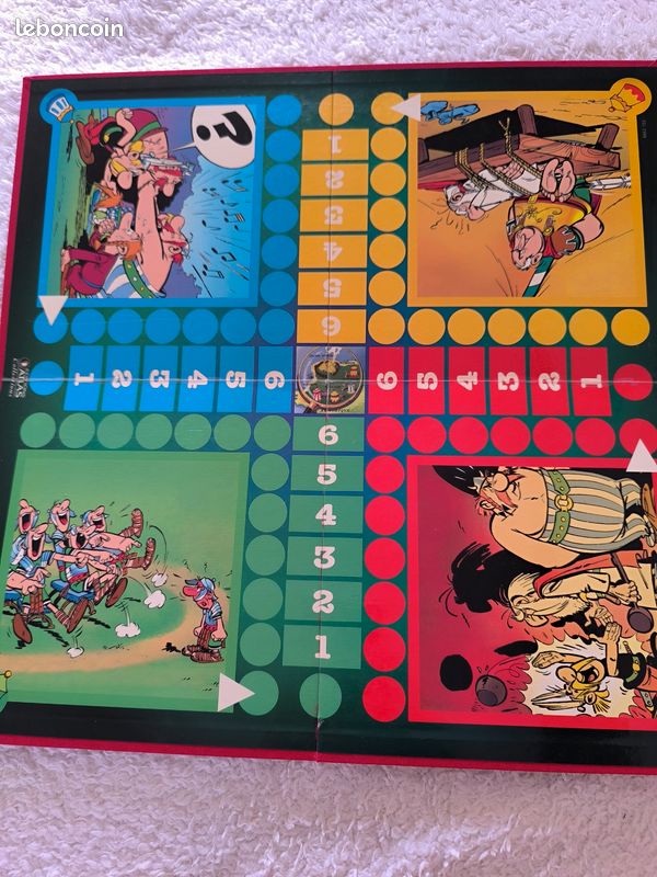 Jeu De Société Vintage Asterix Et Les Romains Ravensburger - Édition 1990, Occasion