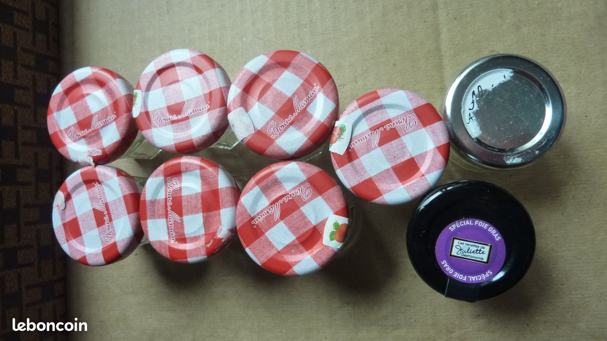 Lot de 9 mini pots de confiture (image 1)