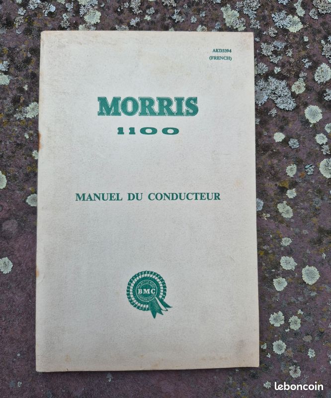 Notice MORRIS 1100 (image 1)