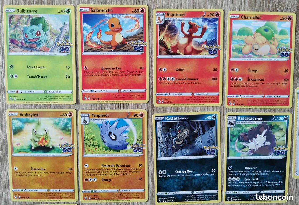 Lot de 23 cartes Pokemon GO + 2 energie (image 6)