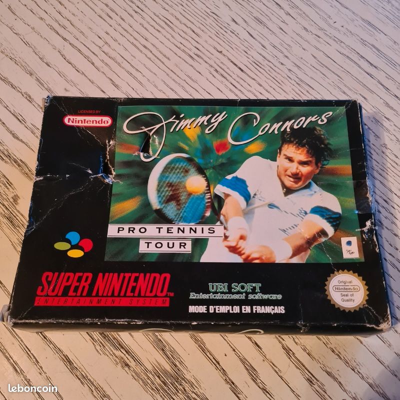 Jeu super nintendo jimmy connors (image 2)