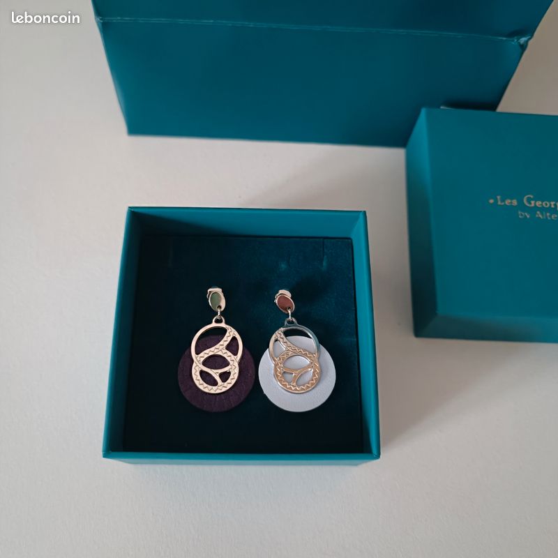 Boucles d'oreilles Les Georgettes neuves (image 1)