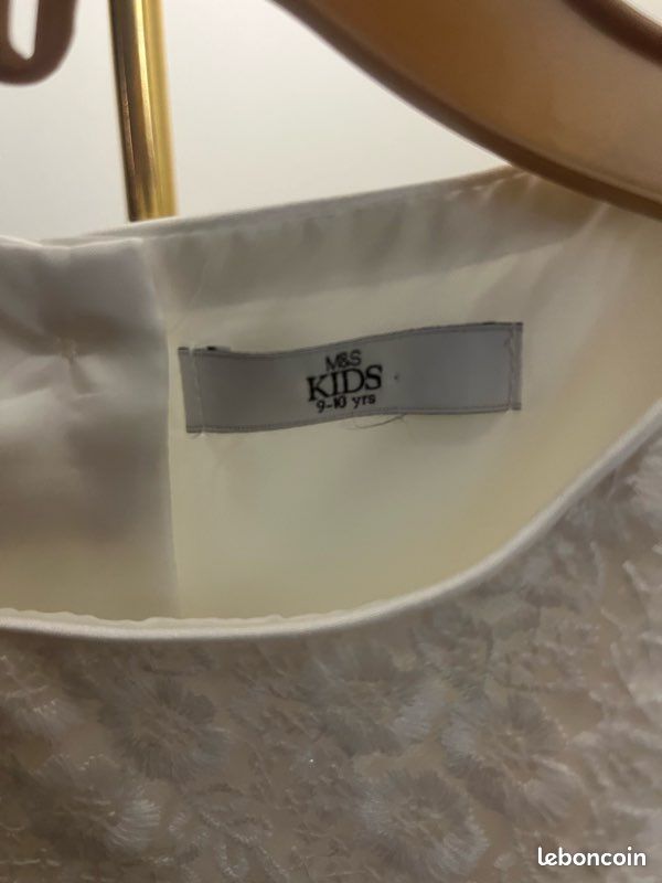 Haut Femme Marks & Spencer Taille 10 Noir Manches Courtes - Occasion Très Bon état
