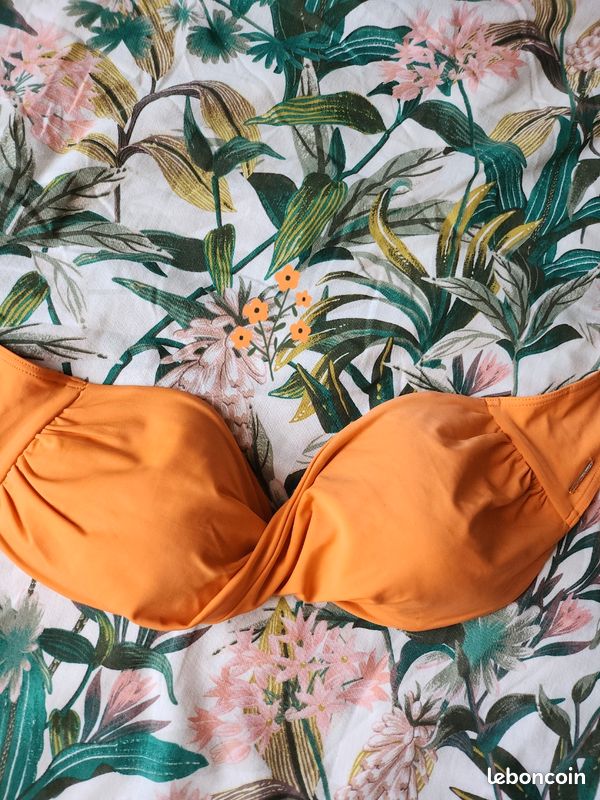 Haut de maillot de bain bandeau 3 Suisses Taille 44 (image 2)