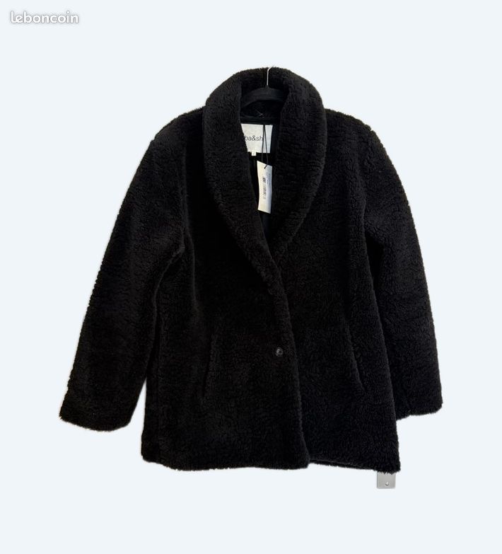 Manteau Bash Welli noir taille 1 (image 1)