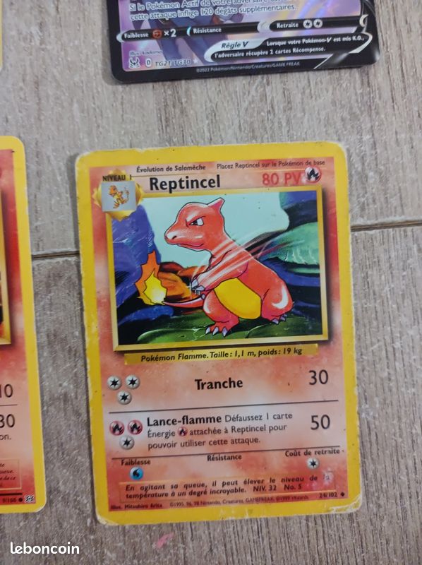 4 cartes pokemon+ une pochette de protection (image 4)