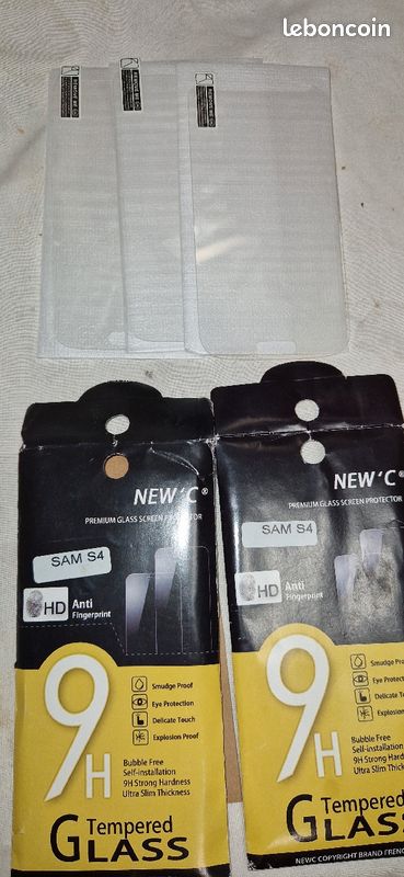 Lot de 3 vitres de protection neuf (image 1)