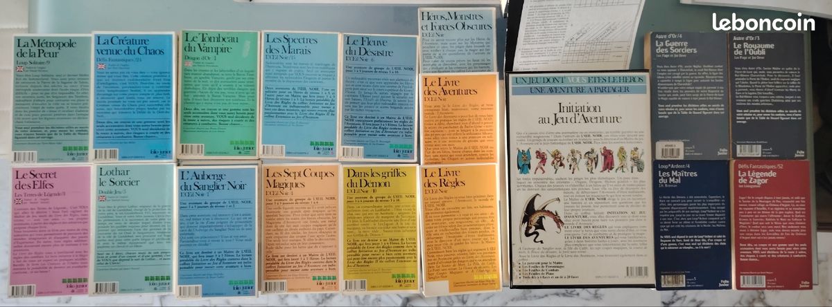 Ldvelh Lot 20 Livres dont vous êtes le Héros + coffret Initiation ujdvelh (image 4)