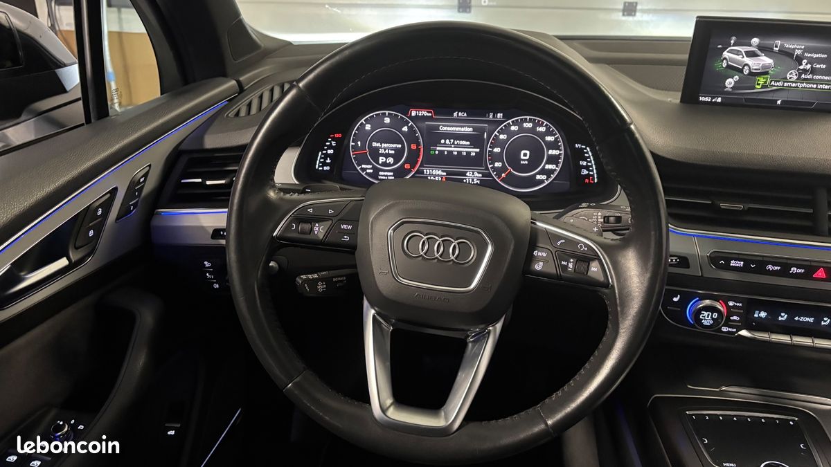 AUDI Q7 3.0 50 TDI 285ch MHEV HYBRID S-LINE QUATTRO TIPTRONIC BVA - CARPLAY - ATTELAGE (image 12)