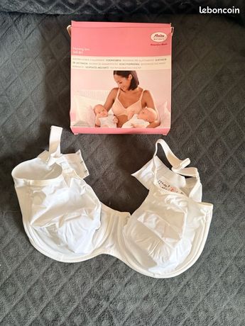 MLAMOUR Soutien-Gorge d'Allaitement | White Clear | MAMA.LICIOUS