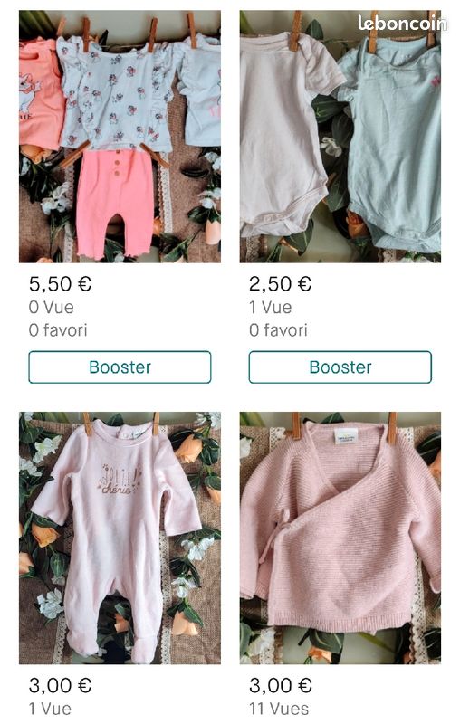 Vêtement fille 1 mois à 2 ans (image 6)