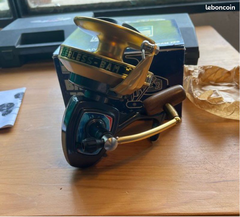 Moulinet De Pêche Ancien PEERLESS BAM 100 – Français, Dans Sa Boîte D'origine