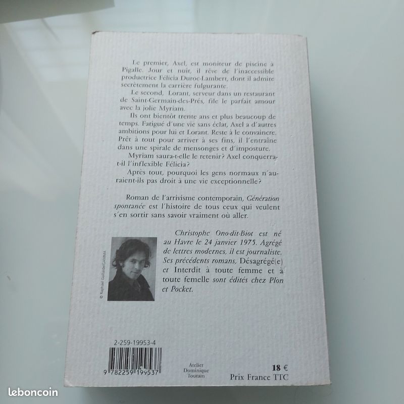 Livre Christophe ONO DIT BRIOT (image 3)