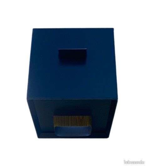 Boite à Eau Gris Anthracite RAL 7016 220 X 270 X 220 Mm Sortie 100 Taille Standard Aluhome 95808995