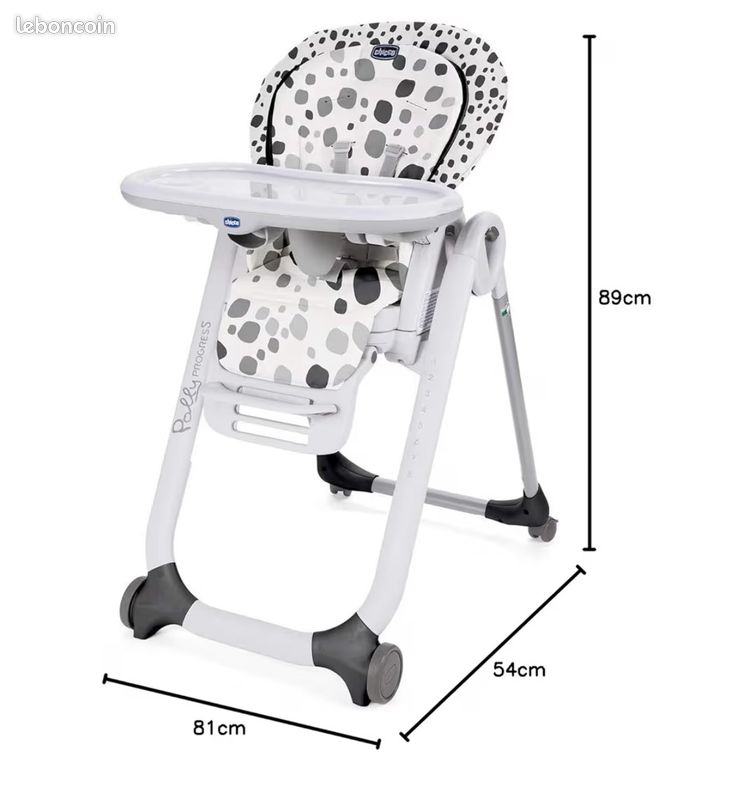 Chaise haute bébé évolutive Chicco (image 4)