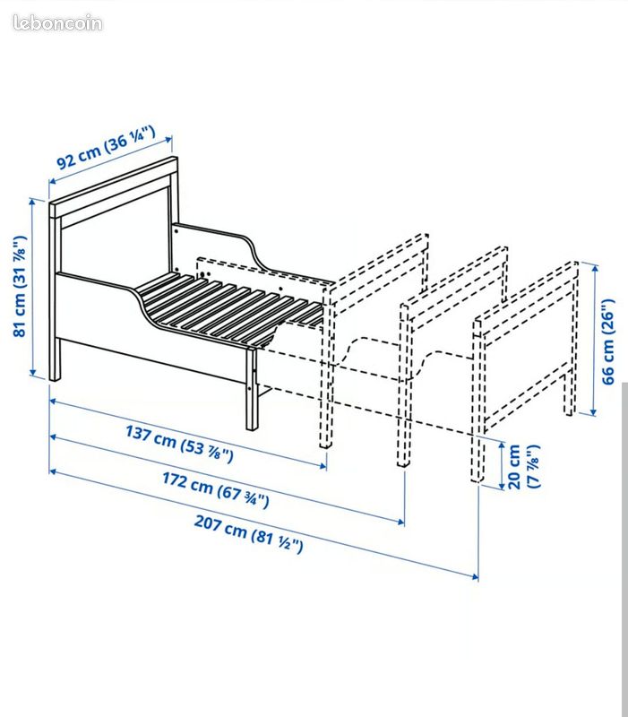 Lit evolutif ikea (image 2)