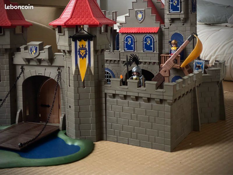 Pièce Détachée Playmobil - Porte Pour Grand Château Royal 3268 - Réf. Ref081 - Occasion