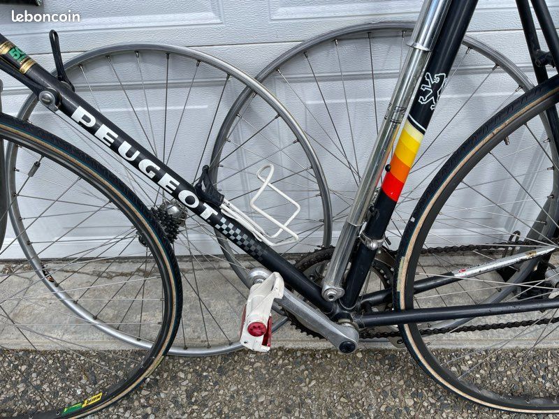 paire de roue PEUGEOT vélo collection ancien eroica ancetre