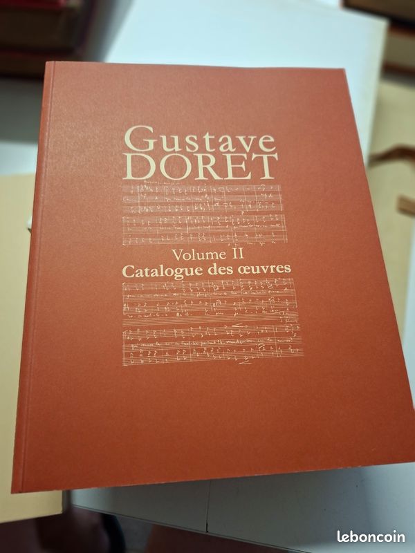 3540:Gustave Doret Catalogue Des Oeuvres Textes Et Documents 2 Volumes Coffret 1990 (image 4)