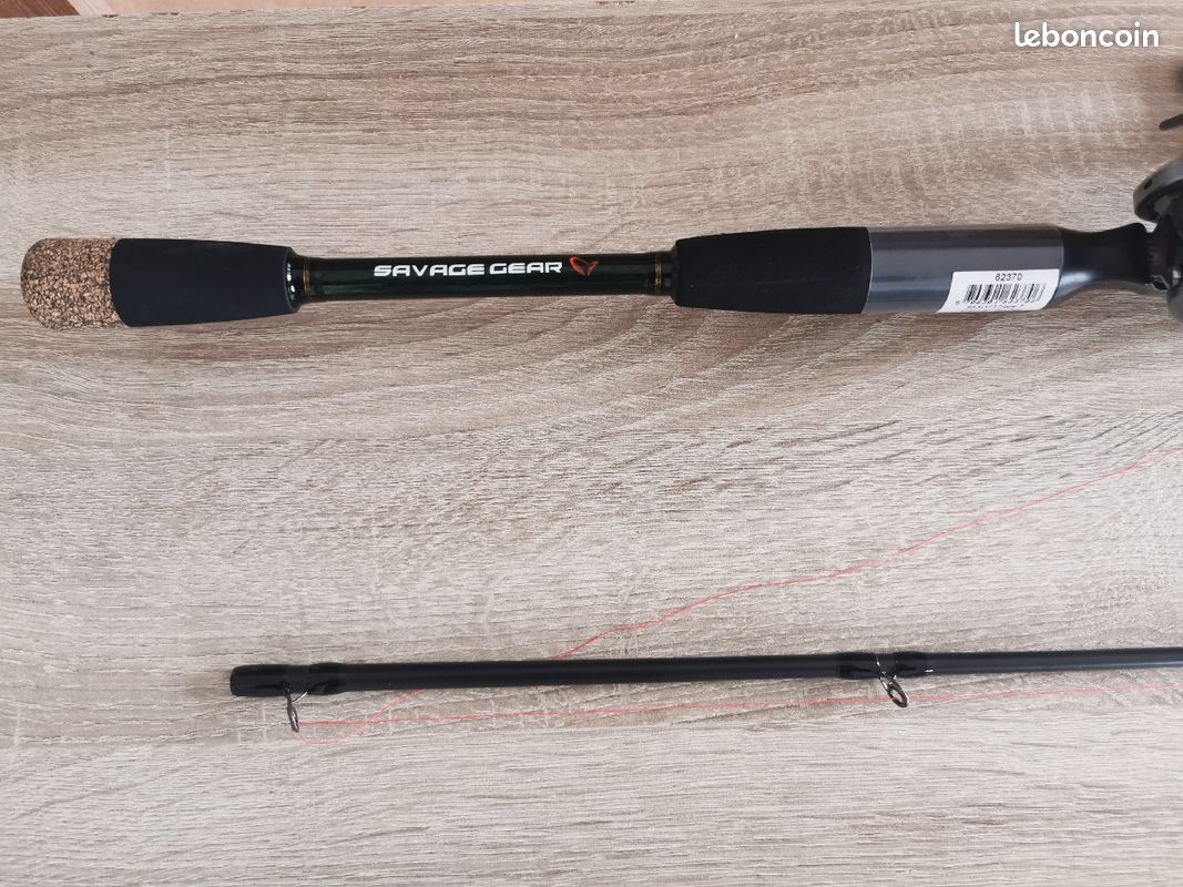 Canne casting Savage Gear et moulinet Shimano (image 3)
