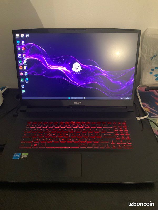 MSI Katana GF76 PC gamer 17' i5 11400H RTX 3060 16Go RAM - Ordinateurs