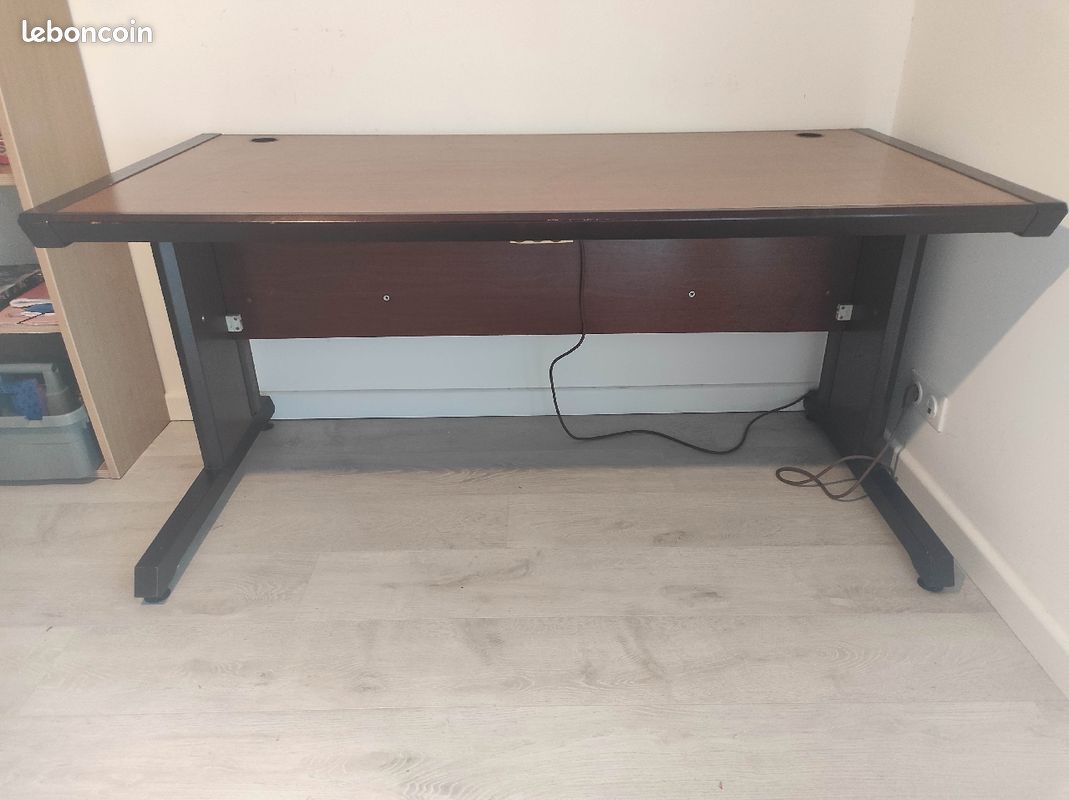 Grand bureau bois (image 3)