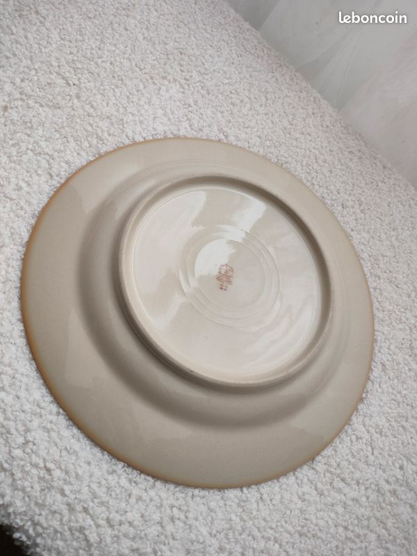 Assiette à dessert en grès beige Atilia | Maisons du Monde