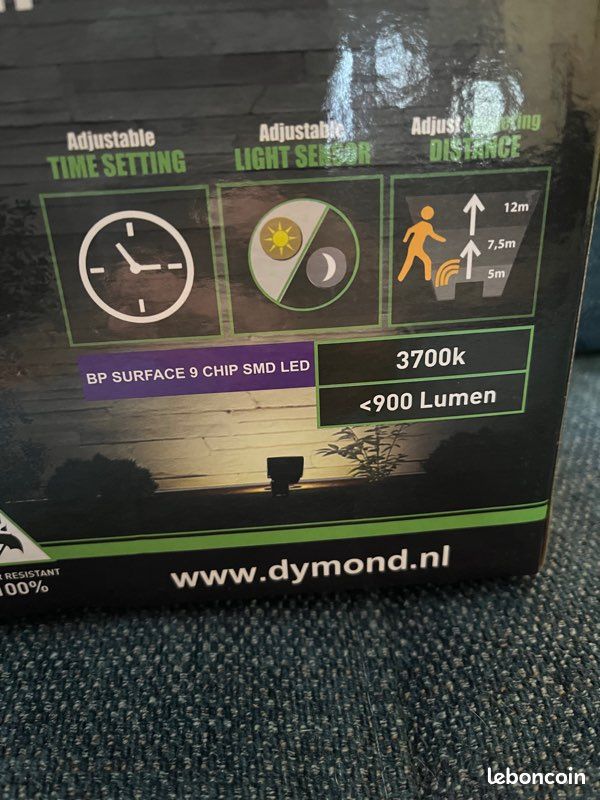 Spot extérieur led 10w avec détection (image 6)
