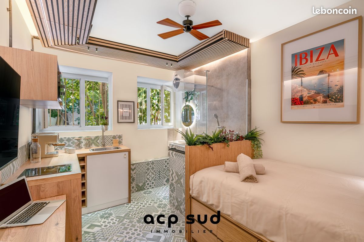 Appartement 1 pièce 13 m² · à Marseille · 13 m² · 530 €