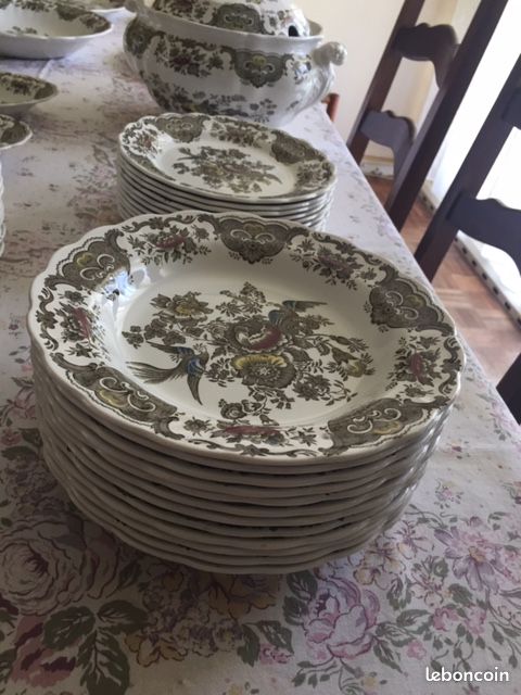 Assiettes ridgway staffordshire Windsor - Arts de la table