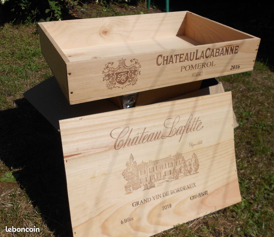 Caisses à vin, en bois - NEUVES - 8 euros pièce 0604409154 (image 11)