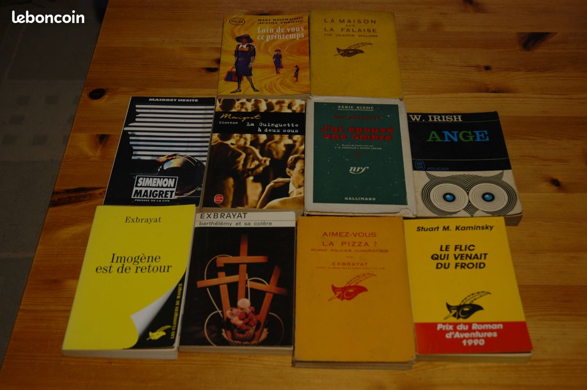Livres de poche policier (image 1)