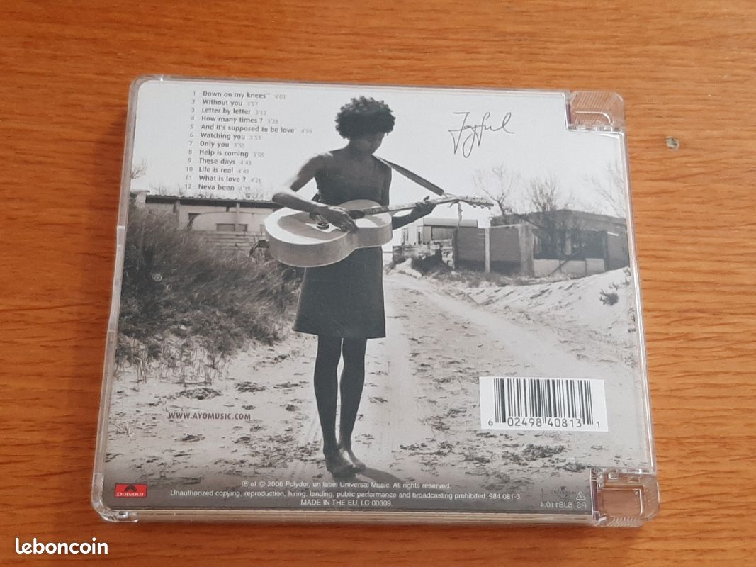 Album CD Joyful de Ayo (image 2)